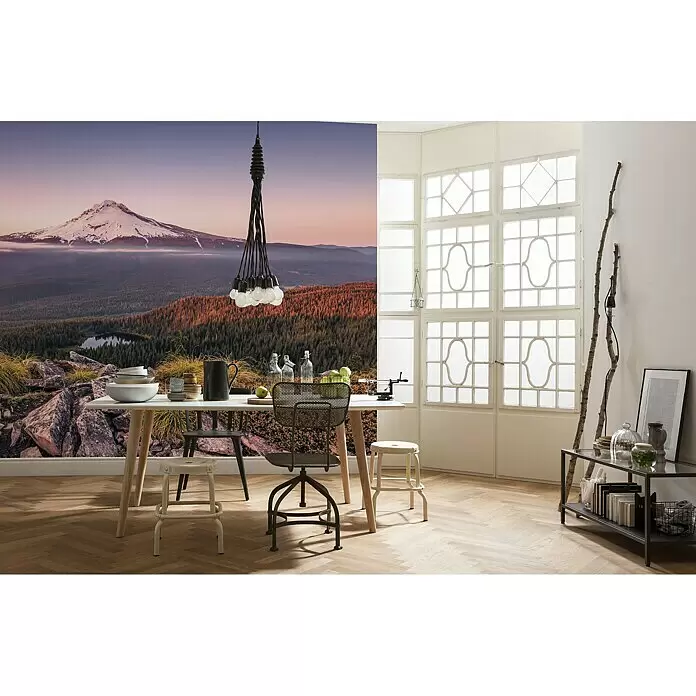 Komar Stefan Hefele Edition 1 Fototapete Kingdom of Mountain - 4 -tlg., B x H: 400 x 250 cm, Vlies - Stimmungsaufnahme
