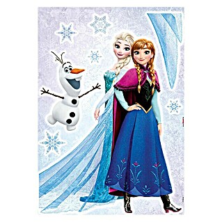 Komar Disney Edition 4 Dekosticker Frozen Sisters (8 -tlg., Bunt)