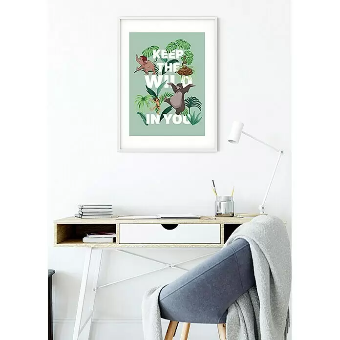 Komar Disney Edition 4 Poster Jungle Book Keep the Wild - Disney, B x H: 30 x 40 cm - Stimmungsaufnahme