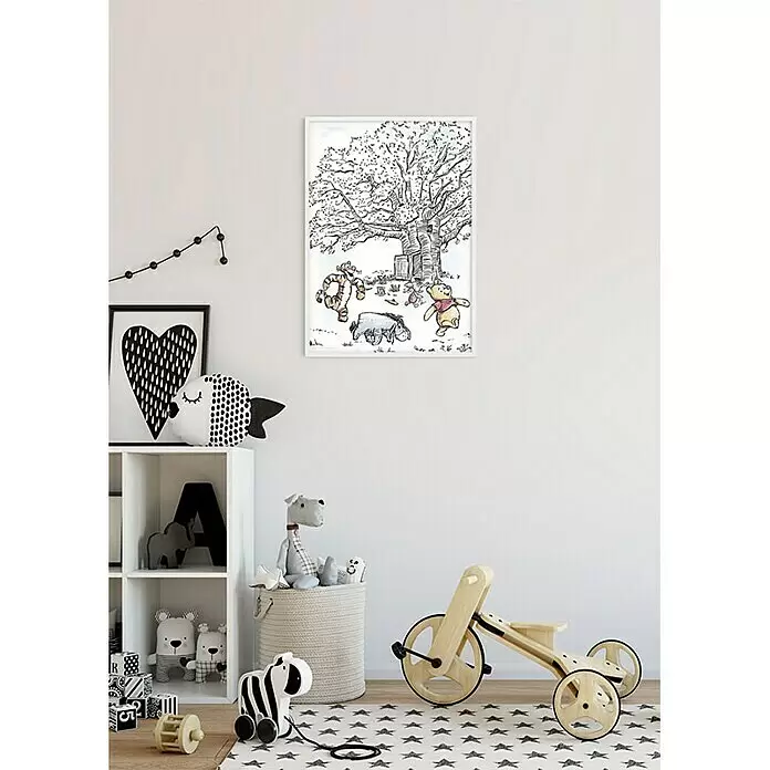 Komar Disney Edition 4 Poster Winnie Pooh Playground - Disney, B x H: 50 x 70 cm - Stimmungsaufnahme