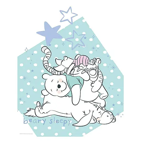 Komar Disney Edition 4 Poster Winnie Pooh Beary Sleepy