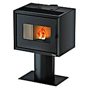 FreePoint Pelletofen (2,68 - 9,36 kW, Raumheizvermögen: 225 m³, Schwarz)