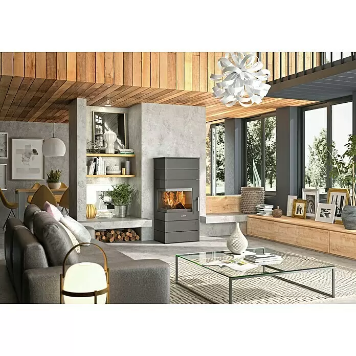 Justus Kaminofen Voga - Raumheizvermögen: 144 m³ - Stimmungsaufnahme