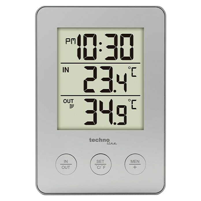LED-Digital Uhr-, Datum-/ Temperaturanzeige, einseitig