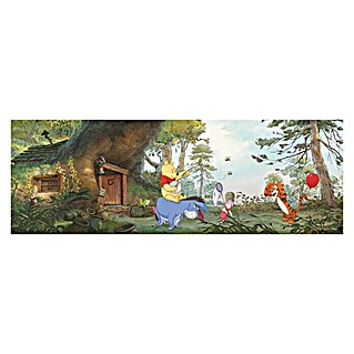 Komar Disney Edition 4 Fototapete Pooh´s House (4 -tlg., B x H: 368 x 127 cm, Papier)