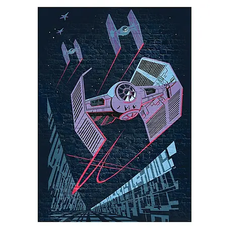 Komar Star Wars Fototapete Concrete TIE-Fighter