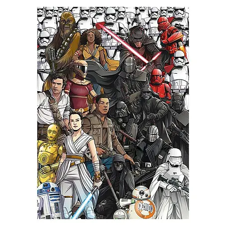 Komar Star Wars Fototapete Retro Cartoon