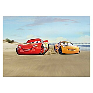 Komar Disney Edition 4 Fototapete Cars Beach Race (8 -tlg., B x H: 368 x 254 cm, Papier)