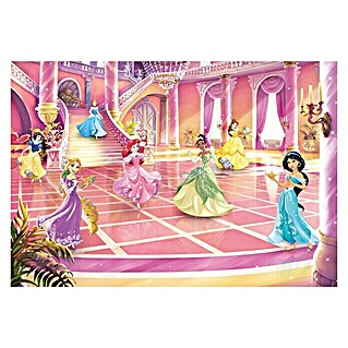 Komar Disney Edition 4 Fototapete Princess Glitzerparty (8 -tlg., B x H: 368 x 254 cm, Papier)