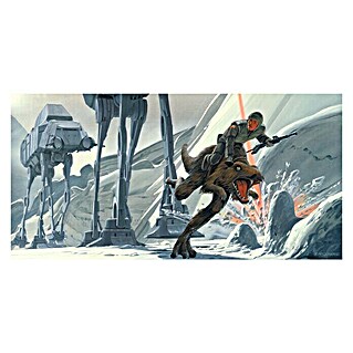 Komar Star Wars Fototapete RMQ Hoth Battle Ground (10 -tlg., B x H: 500 x 250 cm, Vlies)