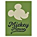 Komar Disney Edition 4 Poster Mickey Mouse Green Head 