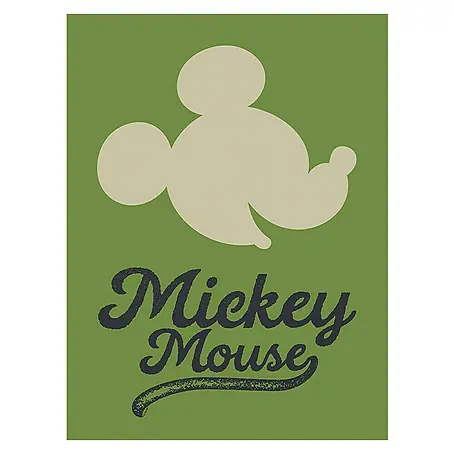 Komar Disney Edition 4 Poster Mickey Mouse Green Head