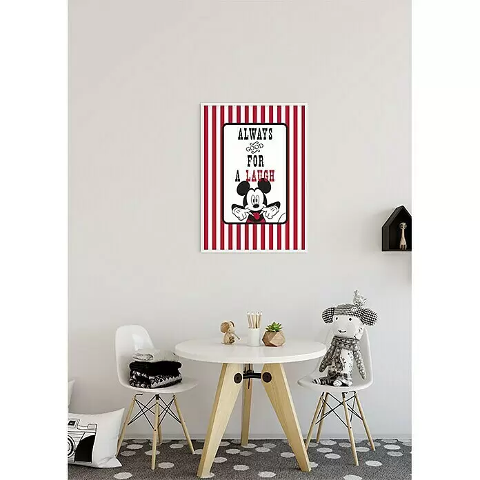 Komar Disney Edition 4 Poster Mickey Mouse Laugh - Disney, B x H: 50 x 70 cm - Stimmungsaufnahme