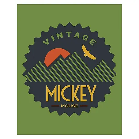 Komar Disney Edition 4 Poster Mickey Mouse Vintage
