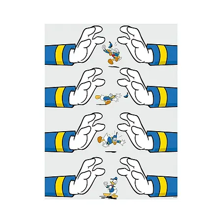 Komar Disney Edition 4 Poster Donald Duck Hands