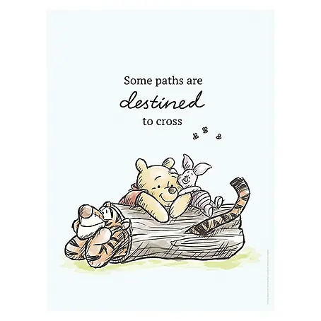 Komar Disney Edition 4 Poster Winnie Pooh Path