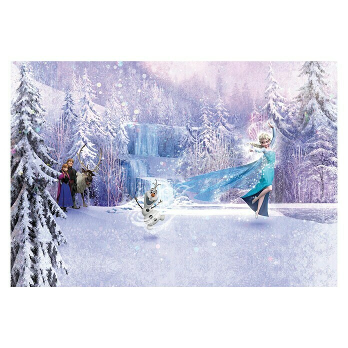 Komar Disney Edition 4 Fototapete Frozen Forest (8 -tlg., B x H: 368 x 254  cm, Papier) | BAUHAUS