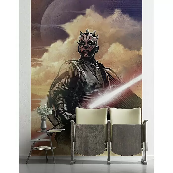 Komar Star Wars Fototapete Darth Maul - 4 -tlg., B x H: 200 x 280 cm, Vlies - Stimmungsaufnahme