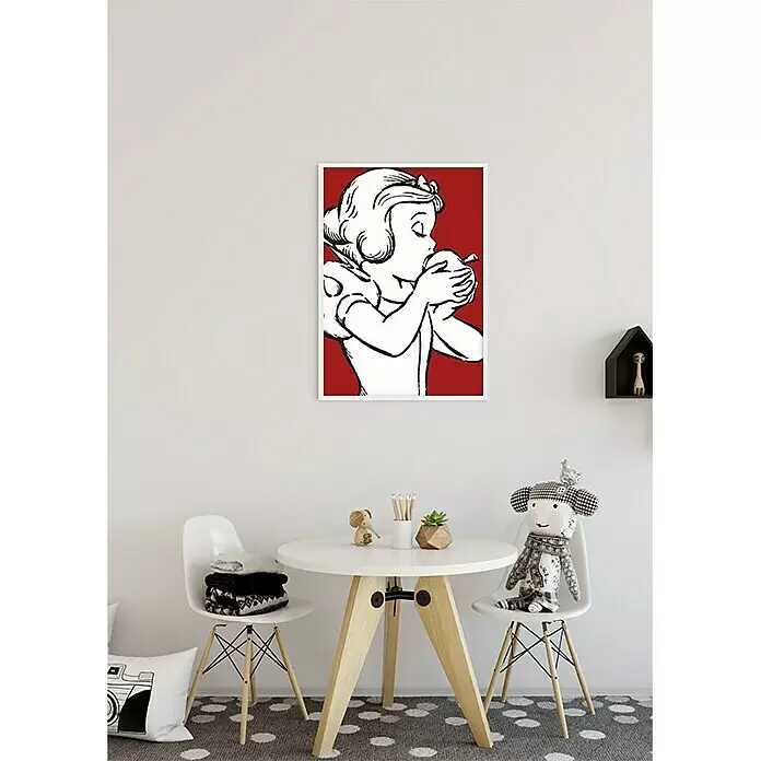 Komar Disney Edition 4 Poster Snow White Apple Bite Red - Disney, B x H: 50 x 70 cm - Stimmungsaufnahme