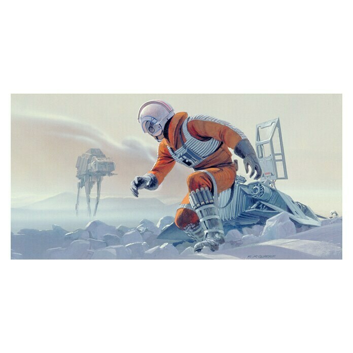 Komar Star Wars Fototapete RMQ Hoth Battle Pilot (10 -tlg., B x H: 500 x 250 cm, Vlies)