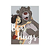 Komar Disney Edition 4 Wandbild Bear Hug (50 x 70 cm, Vlies)