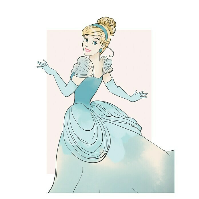 Komar Disney Edition 4 Poster Cinderella BeautyDisney, B x H: 30 x 40 cm Front View