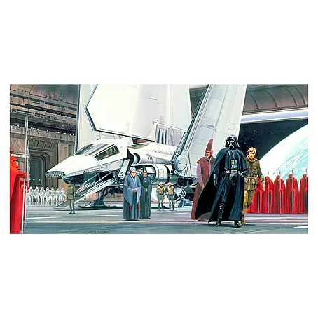 Komar Star Wars Fototapete RMQ Death Star Shuttle Dock