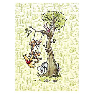 Komar Disney Edition 4 Fototapete Winnie Pooh in the Wood (4 -tlg., B x H: 200 x 280 cm, Vlies)