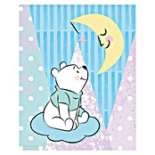 Komar Disney Edition 4 Wandbild Winnie Pooh Moon (50 x 70 cm, Vlies)