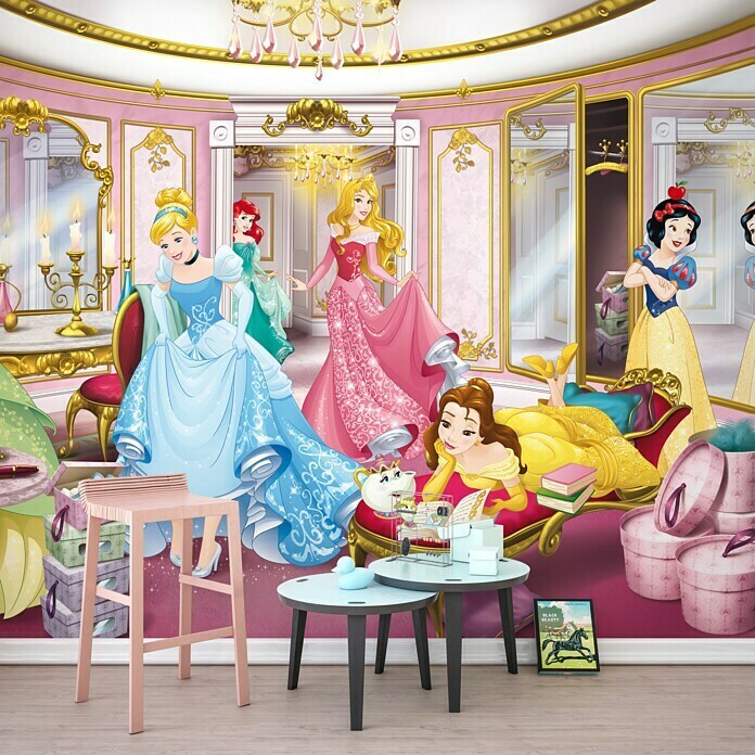Komar Disney Edition 4 Fototapete Princess Mirror (8 -tlg., B x H: 368 x  254 cm, Papier) | BAUHAUS