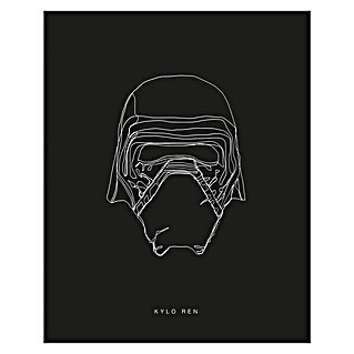 Komar Star Wars Poster Lines Dark Side Kylo Ren (Disney, B x H: 40 x 50 cm)