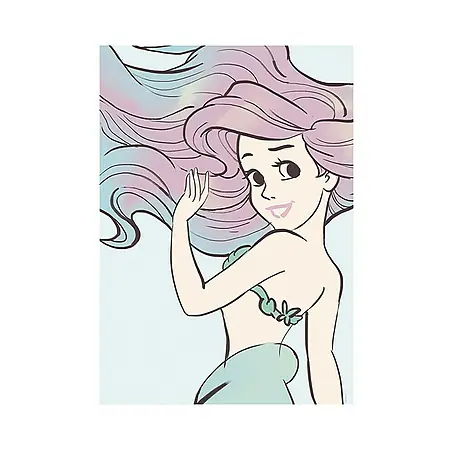 Komar Disney Edition 4 Poster Ariel Aquarell