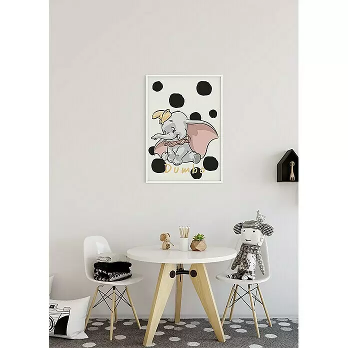 Komar Disney Edition 4 Poster Dumbo Dots - Disney, B x H: 50 x 70 cm - Stimmungsaufnahme
