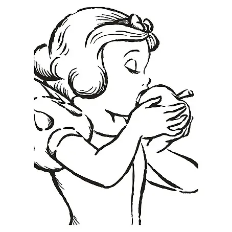 Komar Disney Edition 4 Poster Snow White Apple Bite