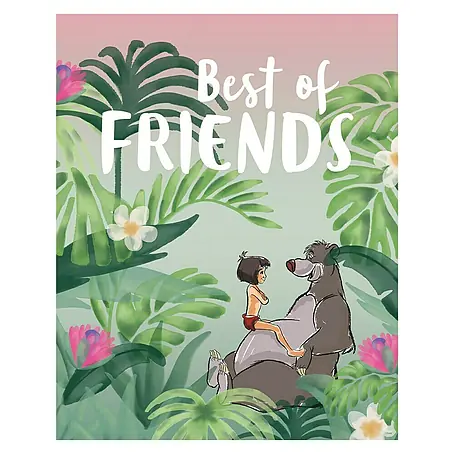 Komar Disney Edition 4 Poster Jungle Book Best of Friends
