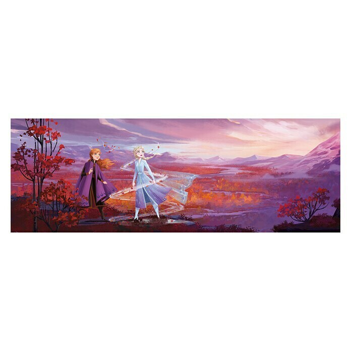 Komar Disney Edition 4 Fototapete Frozen Panorama (8 -tlg., B x H: 368 x  127 cm, Papier) | BAUHAUS