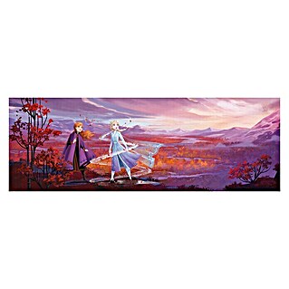 Komar Disney Edition 4 Fototapete Frozen Panorama (8 -tlg., B x H: 368 x 127 cm, Papier)