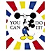 Komar Disney Edition 4 Poster Mickey Mouse Do It 