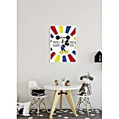 Komar Disney Edition 4 Wandbild Mickey Mouse Do It (40 x 50 cm, Vlies)