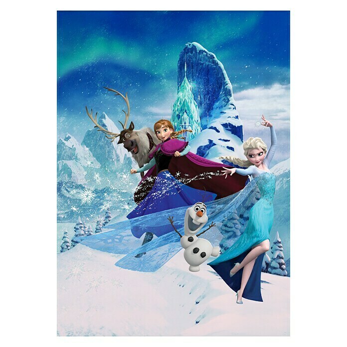 H: 280 Vlies) cm, Disney (4 Magic Edition 200 | BAUHAUS Elsas x Komar Fototapete Frozen 4 x -tlg., B