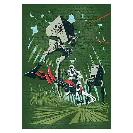 Komar Star Wars Fototapete Concrete Endor