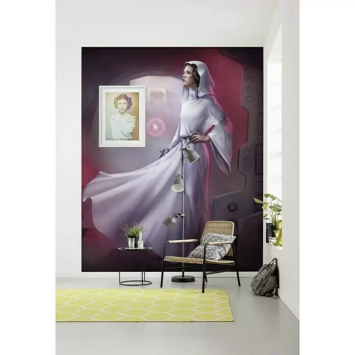 Komar Star Wars Fototapete Classic Leia - 4 -tlg., B x H: 200 x 250 cm, Vlies - Stimmungsaufnahme