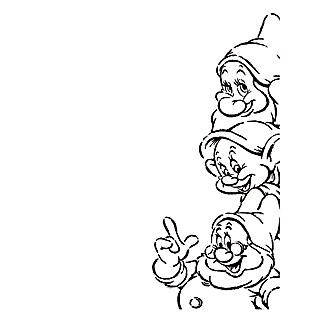 Komar Disney Edition 4 Poster Snow White Dwarves (Disney, B x H: 40 x 50 cm)