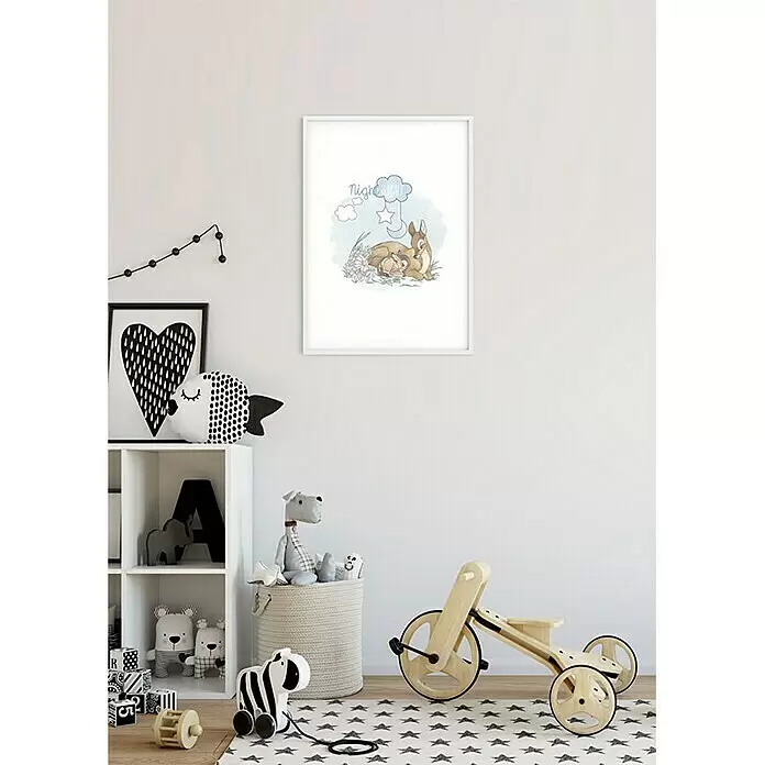 Komar Disney Edition 4 Poster Bambi Good Night - Disney, B x H: 50 x 70 cm - Stimmungsaufnahme