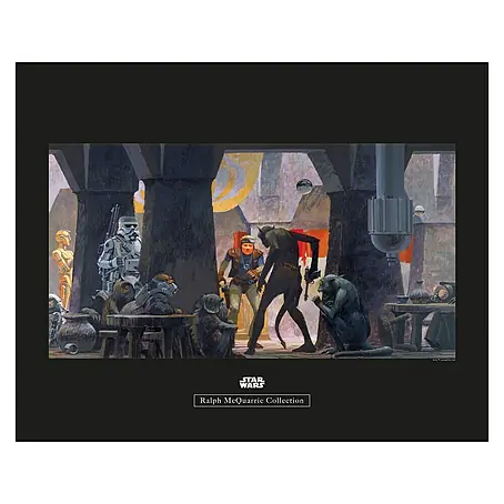 Komar Star Wars Poster RMQ Mos Eisley Streets
