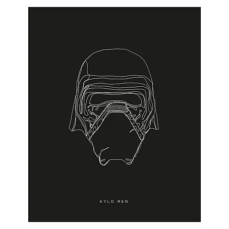Komar Star Wars Poster Lines Dark Side Kylo Ren