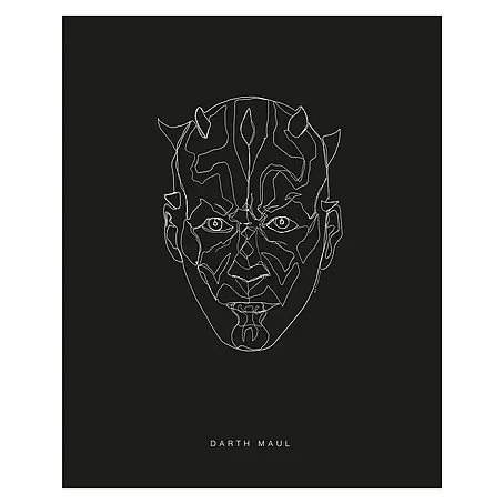 Komar Star Wars Poster Lines Dark Side Maul