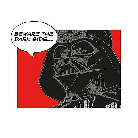 Komar Star Wars Poster Comic Quote Vader