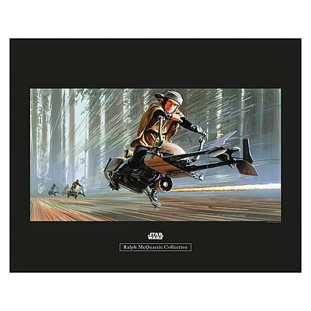 Komar Star Wars Poster RMQ Endor Speeder