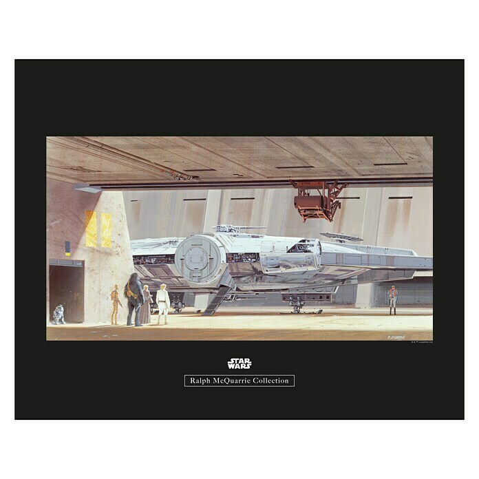 Komar Star Wars Poster RMQ Mos Eisley HangarStar Wars, B x H: 70 x 50 cm Front View